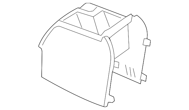 Rear Console 1K0-863-323-R-82V - View 10