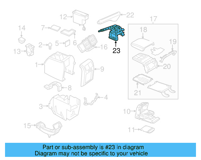 Parking Brake Handle Assembly 1K0-711-303-P-3Q7 - View 7