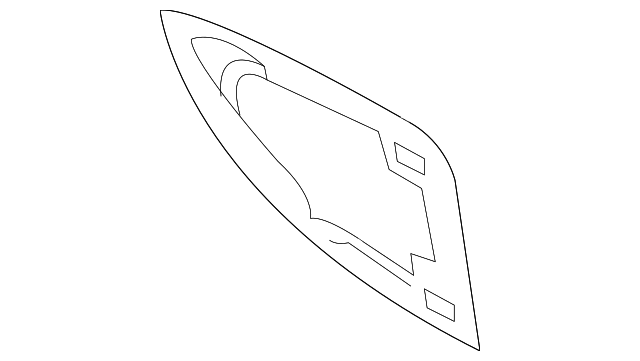 Handle, Outside Packing 3C0-837-209 - View 2