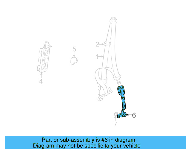 Buckle 1Y1-858-471-C-FCP