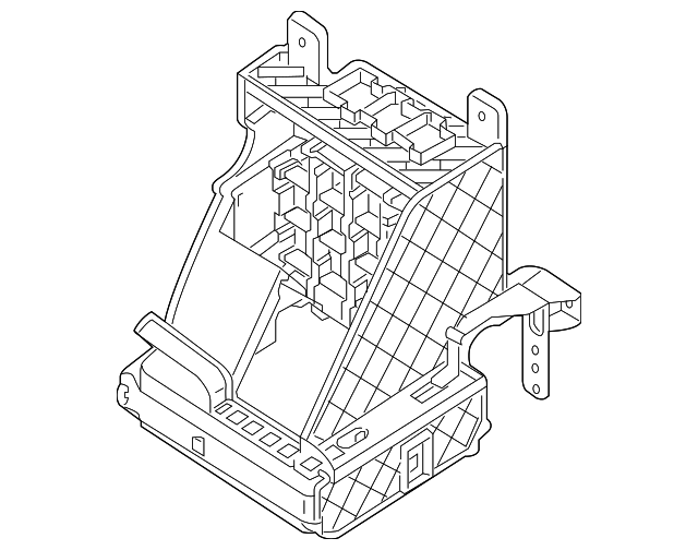 Mount Bracket 5C0-907-372 - View 2