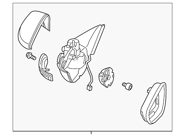 Mirror Assembly 5C5-857-507-N-9B9