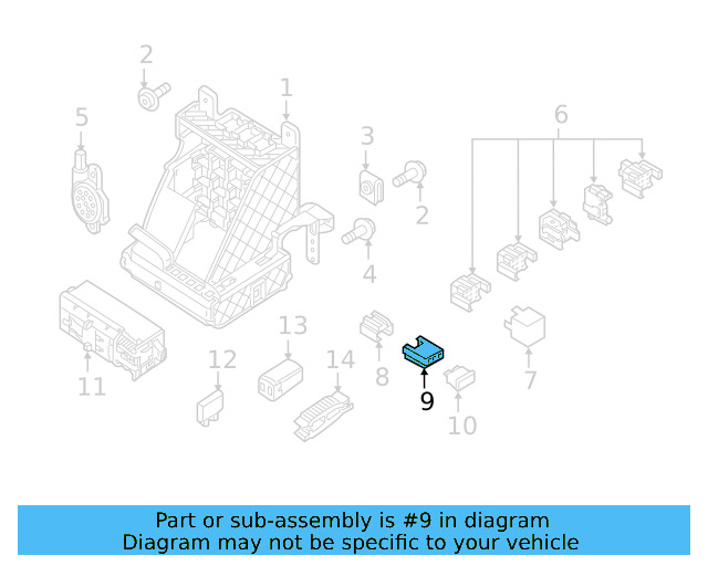Fuse Box 1H0-937-530 - View 5