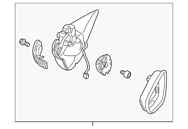 Mirror Housing 5C5-857-507-N-9B9