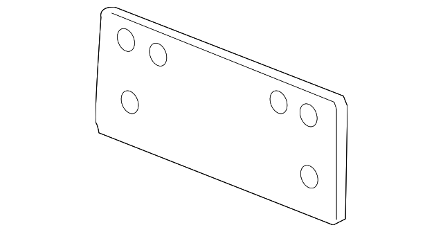 License Bracket 5N0-807-287-9B9 - View 7
