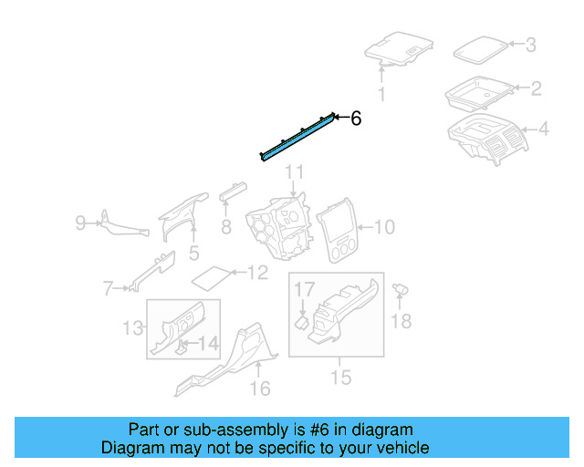 Outer Molding 1K1-858-529-B-4J4 - View 11
