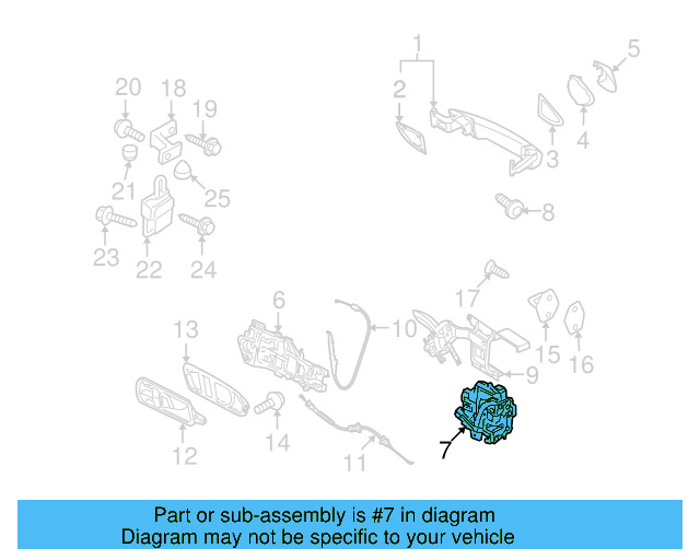 Lock Actuator 5N0-839-015-E