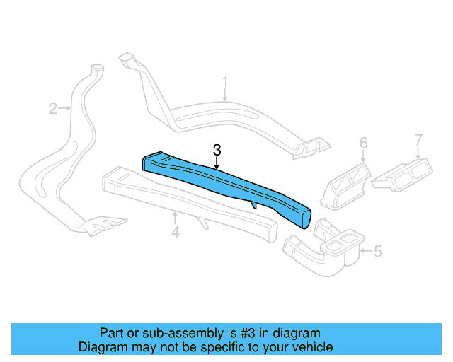 Air Duct 7P0-819-802 - View 2