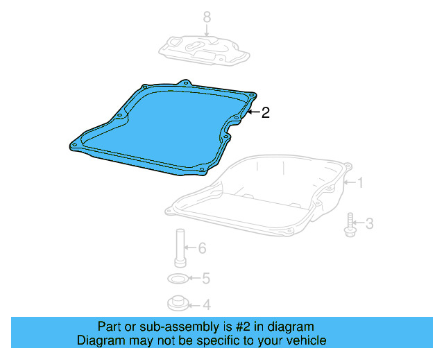 Pan Gasket 09M-321-370-A - View 5