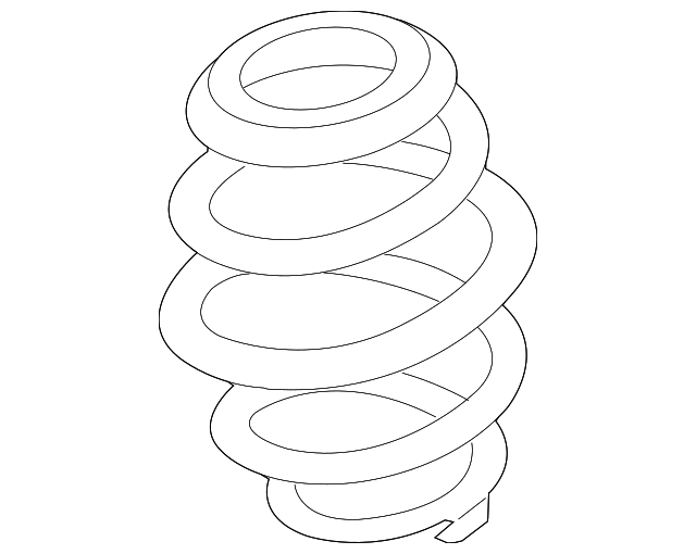 Coil Spring 1J0-511-115-DP