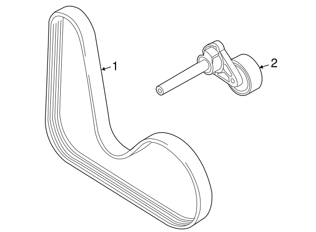 Serpentine Belt 06J-260-849-D - View 40