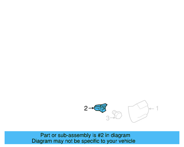 Lower Molding Clip 7L0-854-719 - View 4