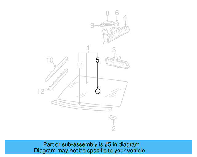 Mirror Support 6N0-845-543 - View 9