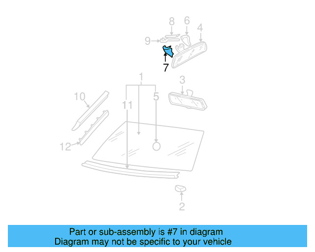 Side Cover 3B0-858-547-A-Y20 - View 9