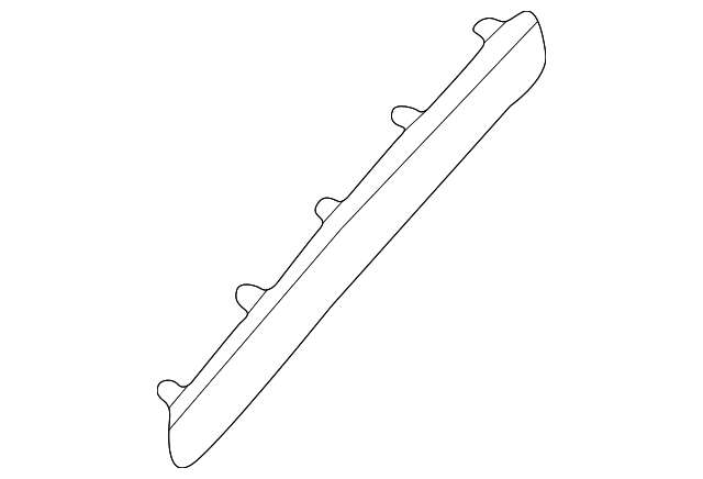 Reveal Molding Retainer Strip 3B0-854-542-B41 - View 2