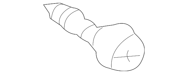 High Mount Lamp Screw N-014-122-17 - View 3