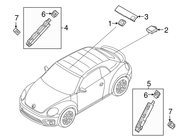 Antenna Booster Holder 5C3-035-643 - View 4