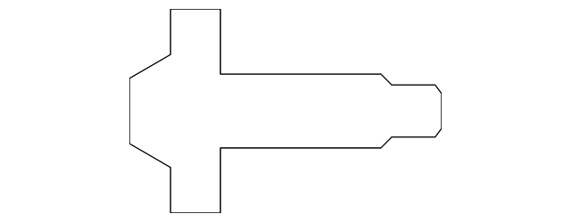 Tail Lamp Screw WHT-004-446-A