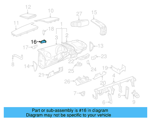 Trim Cover 1C1-858-014-B-62J - View 22