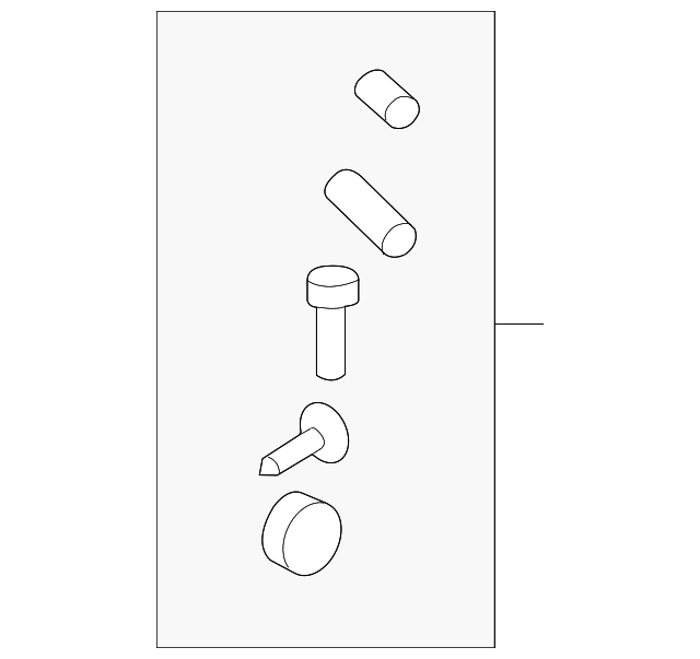 Lumbar Support Hardware Kit 1K0-898-955