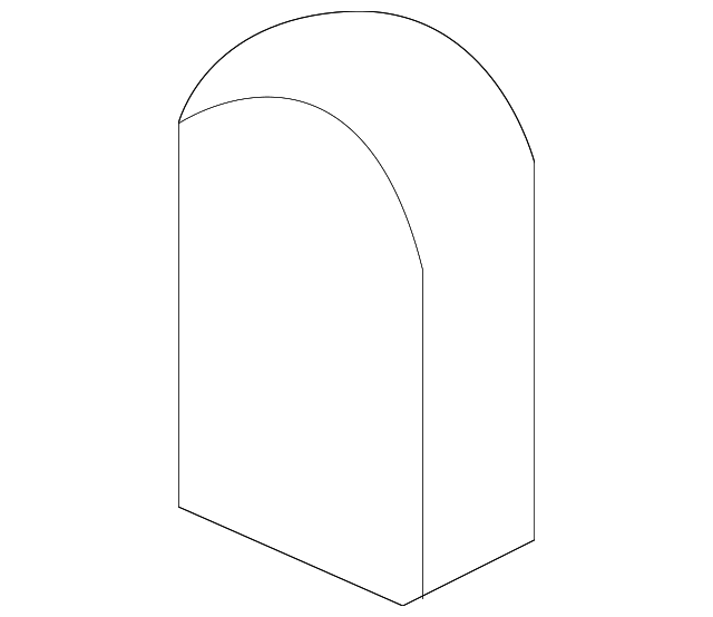 Hinge Stop 5C3-827-489-B-9B9 - View 3