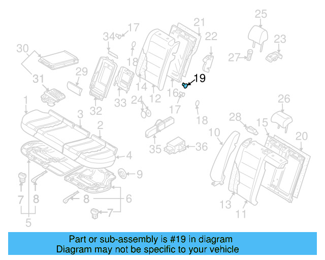 Headrest Guide 1K0-881-920-K-82V - View 7