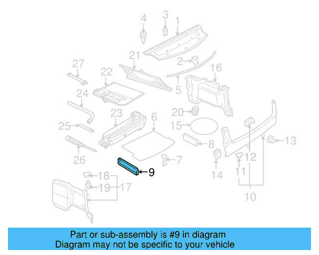 Filler Plate 3B5-813-561 - View 6