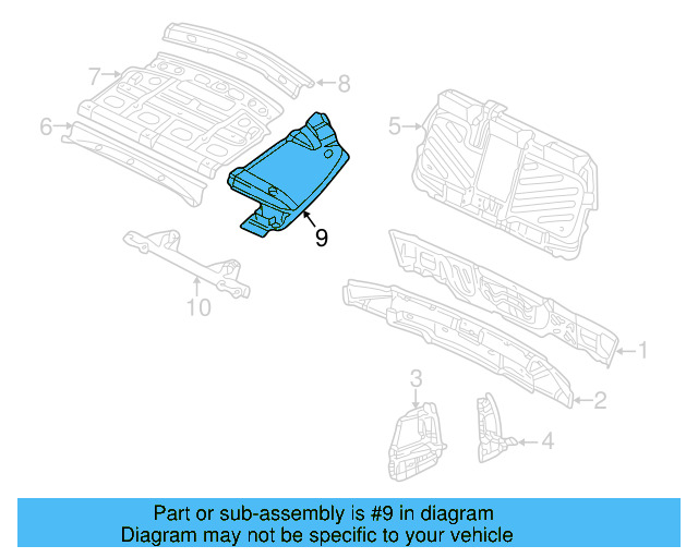 Filler Plate 3B5-813-561 - View 4