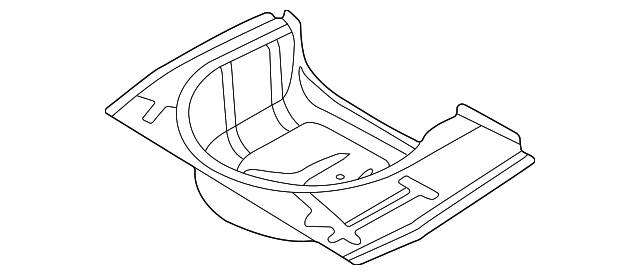 Rear Floor Pan 8E0-803-094-D