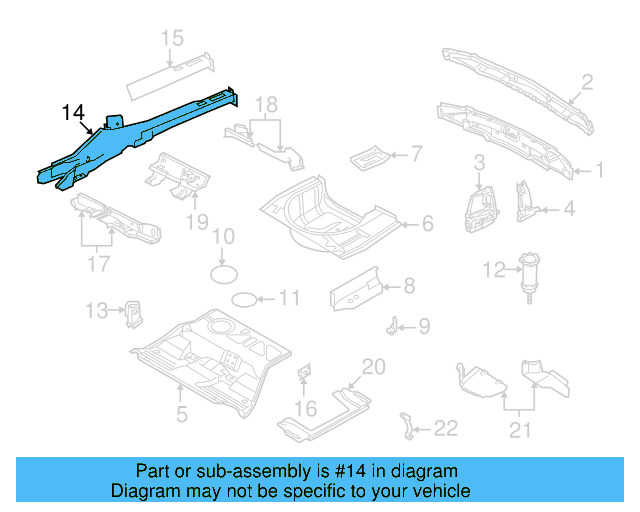 Floor Extension 3B0-802-091-A