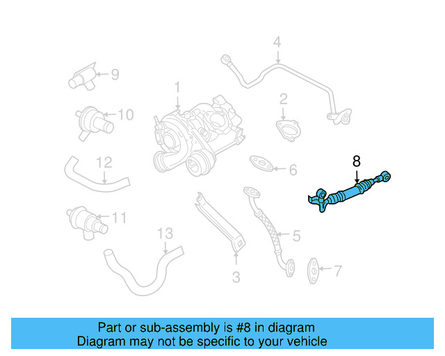 Water Hose Assembly 06A-121-497