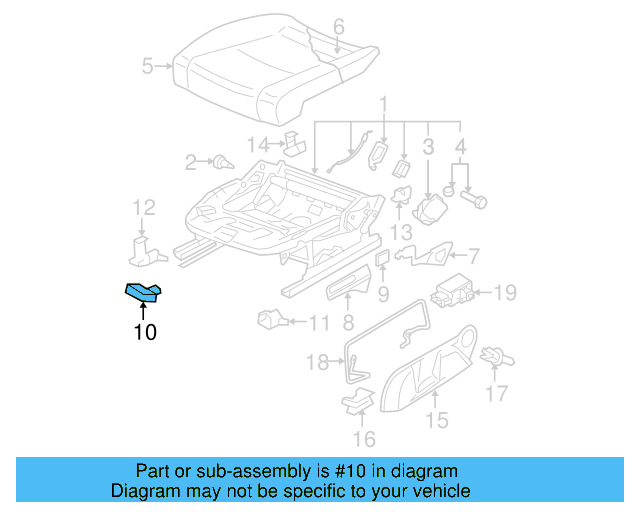 Adjust Knob 3C0-881-254-A-9B9 - View 20