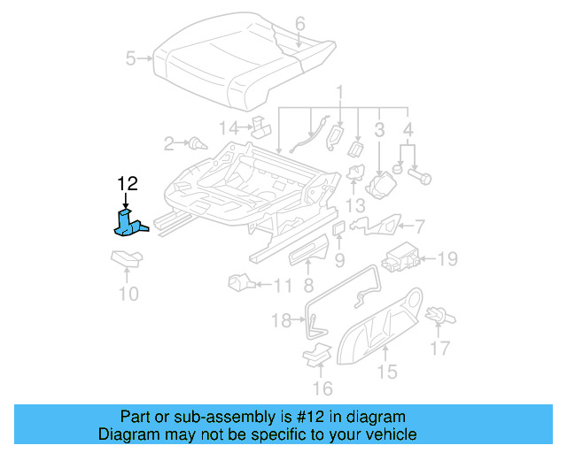 Track End Cover 8P0-881-479-B-01C - View 8