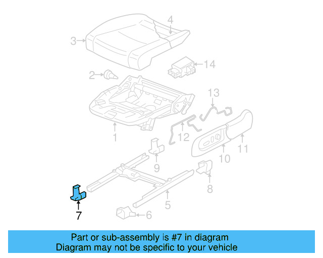 Track End Cover 8P0-881-479-B-01C - View 22