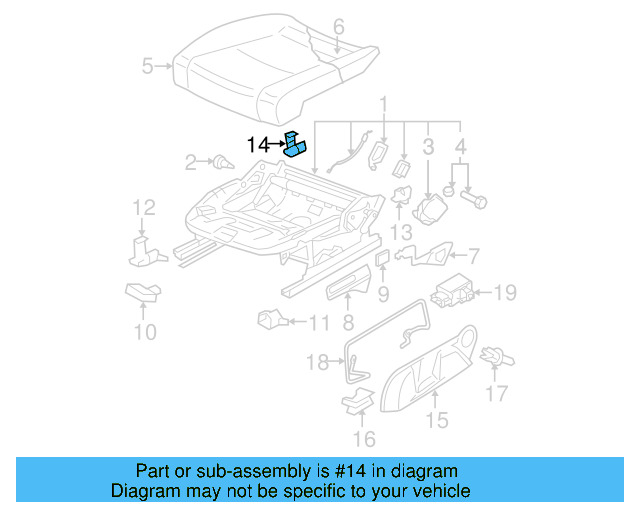 Track End Cover 8P0-881-349-B-01C - View 6