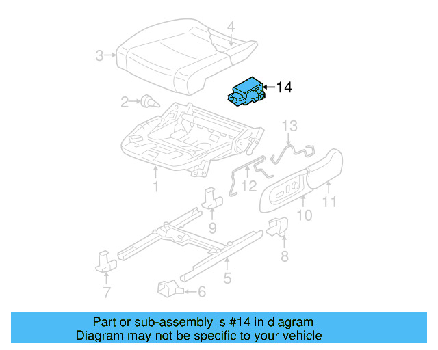 Track End Cover 8P0-881-477-B-01C