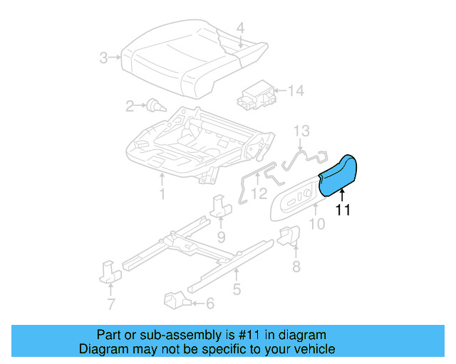 Track End Cover 8P0-881-348-B-01C - View 28