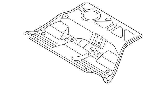 Floor Pan 3B0-803-093-F - View 5