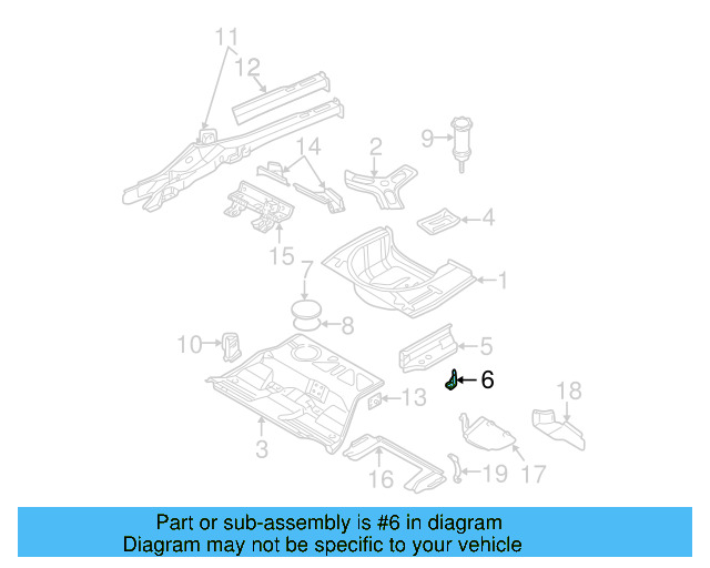 Reinforcement 8D0-804-813-J - View 5