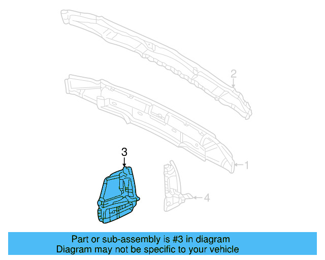 Tail Lamp Pocket 3B5-813-328-B
