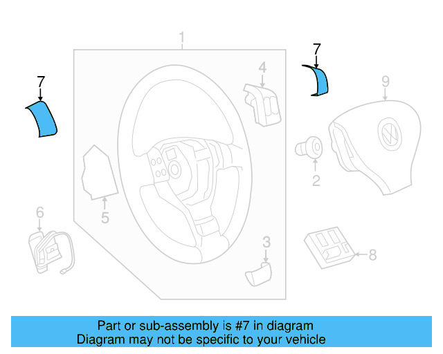Switch Cover 5C0-498-685-81U - View 11