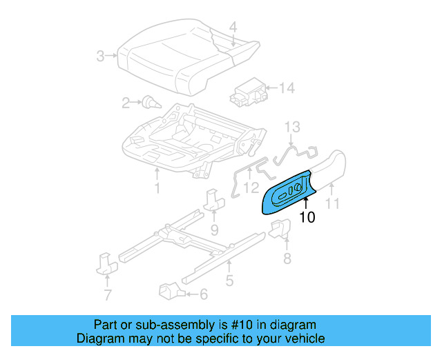 Side Cover 3C0-881-314-A-30T