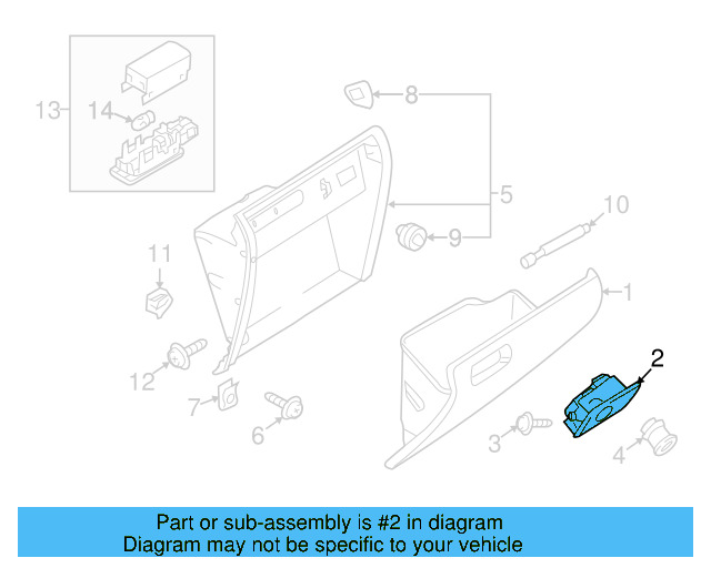 Latch 5M0-857-147-F-81U - View 3