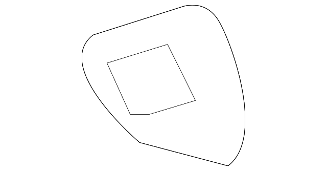 Glove Box Frame Lock Plate 5M1-858-543 - View 2