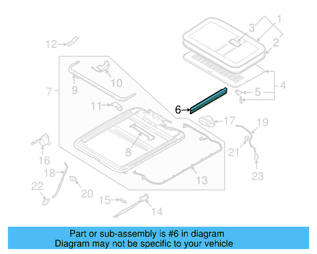 Side Trim 3D5-877-790-B41 - View 3