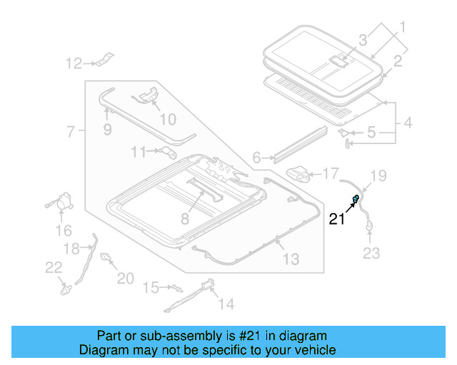 Drain Hose Clip 443-971-847-B - View 3