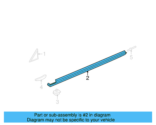 Rocker Molding 7B0-853-556-C-CW9 - View 4