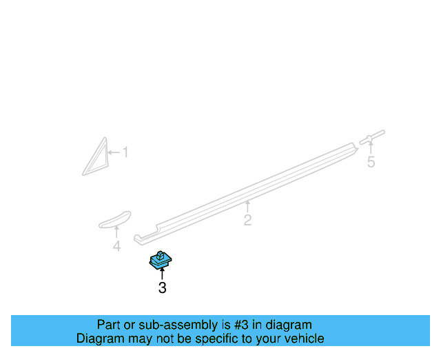 End Cap Clip WHT-004-540 - View 7