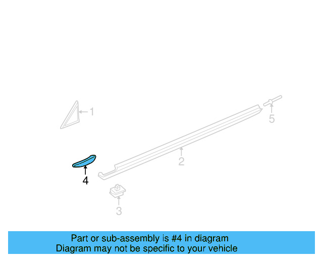End Cap 7B0-853-553-B-CW9 - View 3