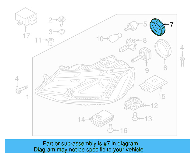 Inner Cap 1K6-941-608-A - View 71